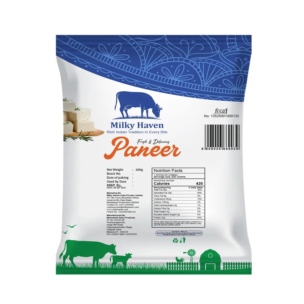 Milky Haven Paneer 200 grms view 2