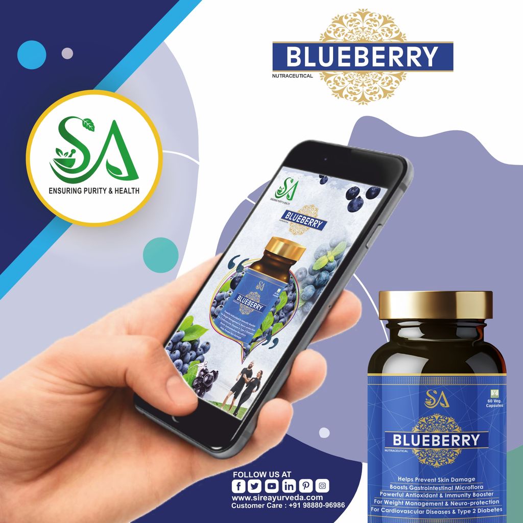 BLUEBERRY(Anti-oxidant rich, Heart health, Anti-inflammatory, Immune system support) view 2