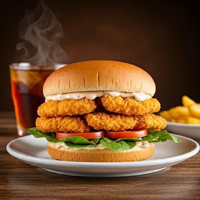 Chicken Nuggets Sandwich