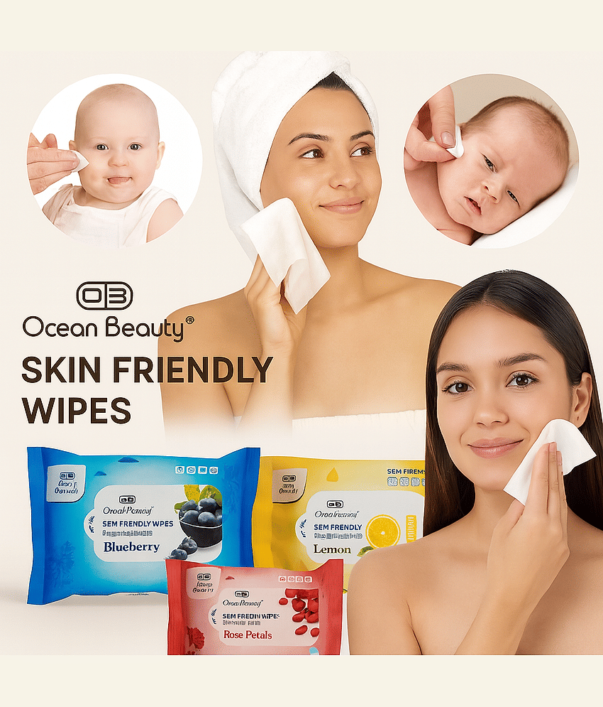 BBYARAJ Scented Wet wipes For Babies ( Pack of 3 )