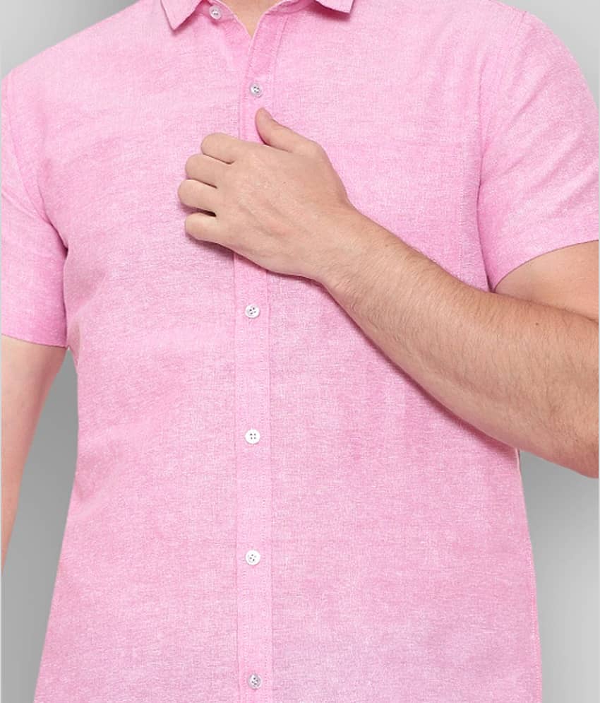 Latest Chikan - Green Cotton Blend Regular Fit Men's Casual Shirt (Pack of 1) view 2