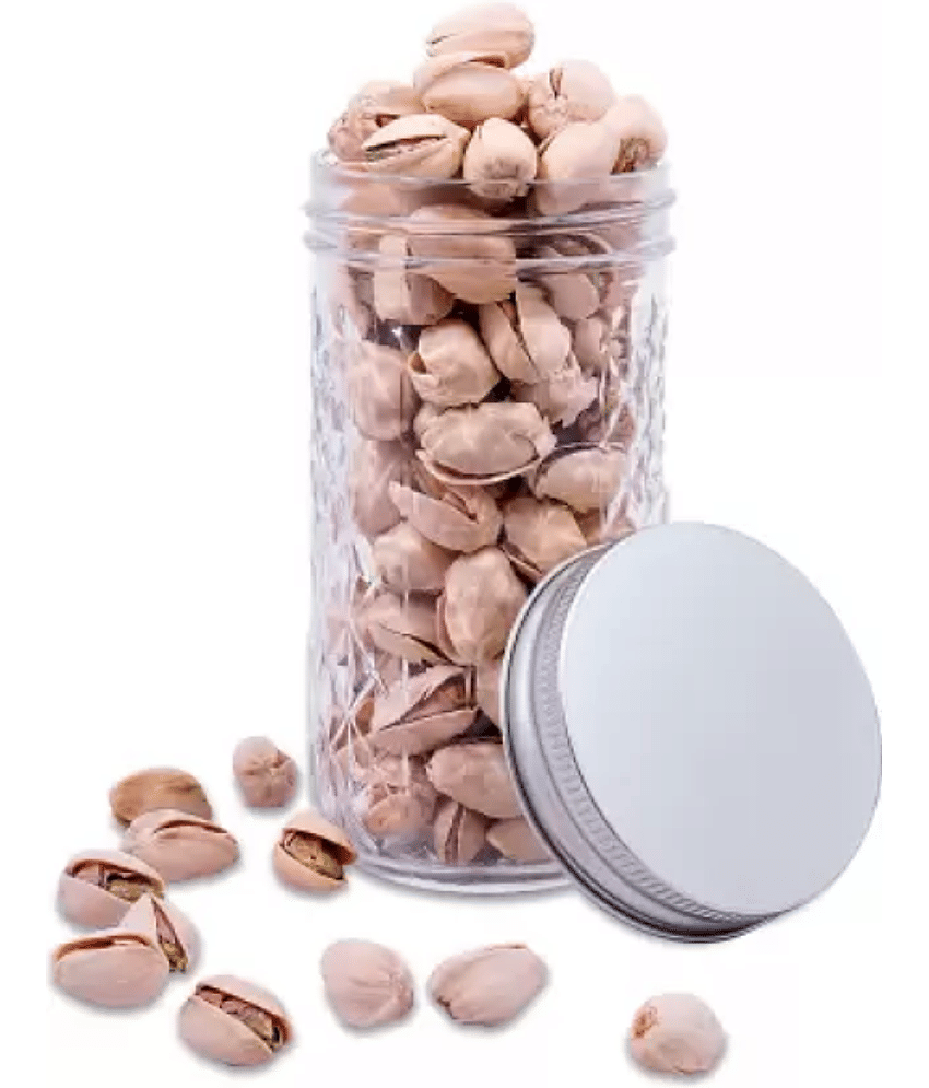 CROCO JAR 350 CHARKUT-6-SILVER Glass Silver Multi-Purpose Container ( Set of 6 ) view 2