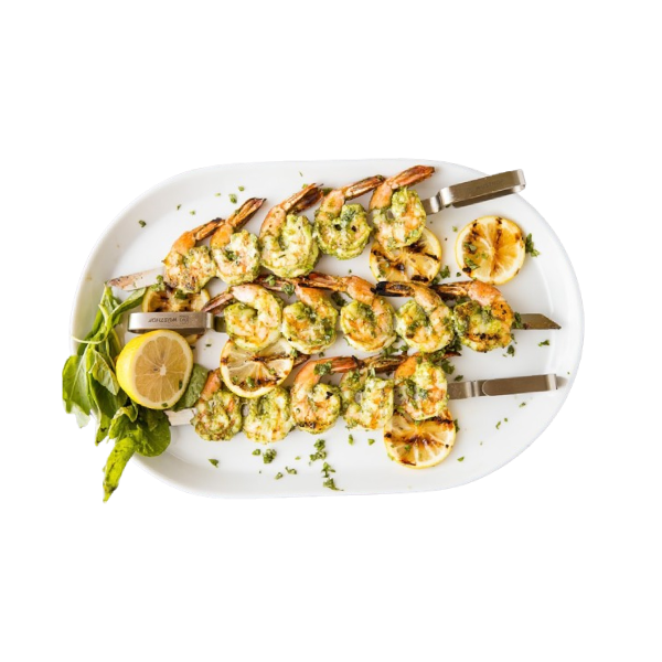 Pesto Grilled Prawn