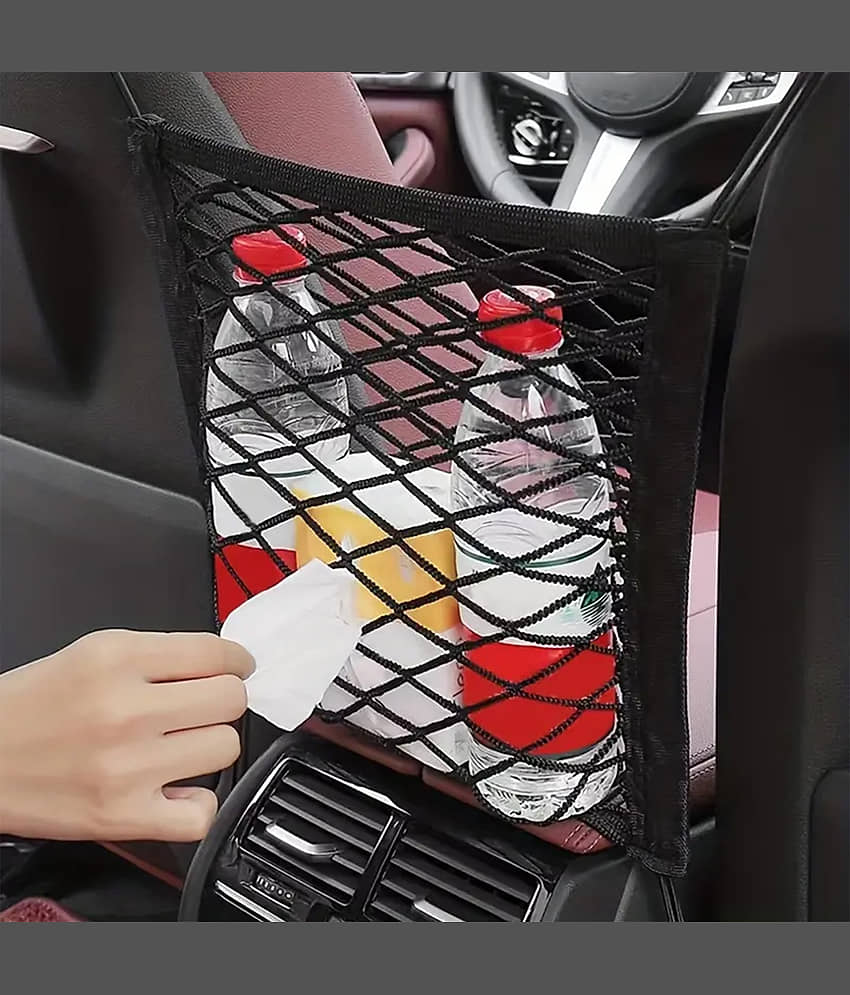 SIAGO Multi Pocket Organizer for Front Seat Side Black