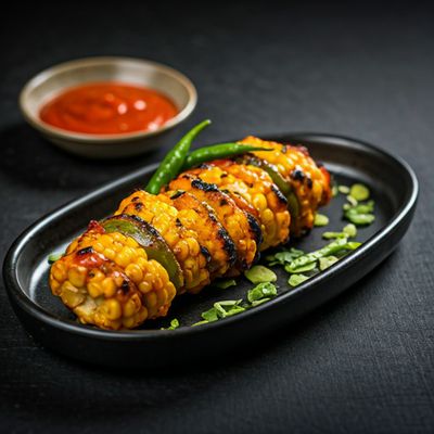 Aloo Sweet Corn Tikka