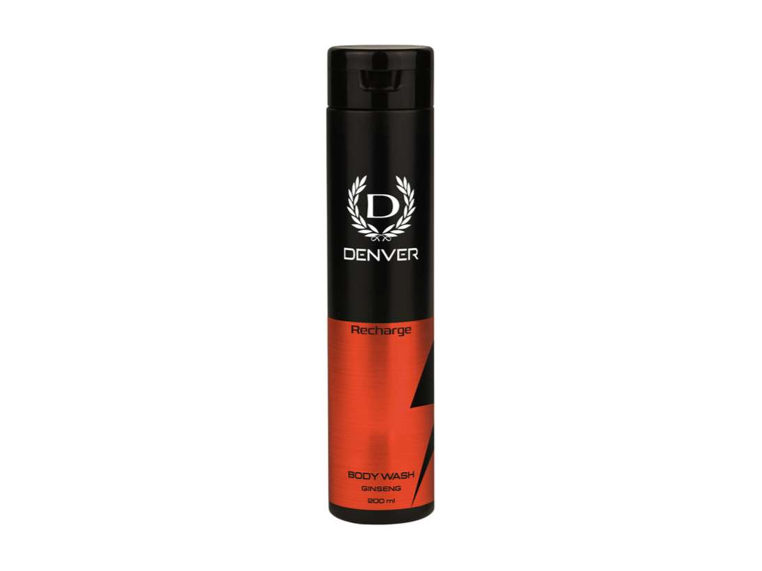 Denver Body Wash Recharge, Stress Relief, Skin Nourishment Cleansing Shower Gel for Men - 200ml