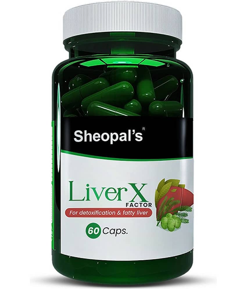 SHEOPAL'S Liver X | Liver Detox For Fatty Liver Capsule 100 mg Pack Of 1