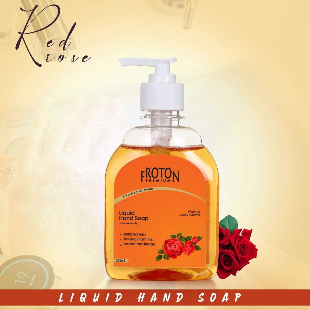 Froton Handwash Rose 250ml Pack of 2 view 2