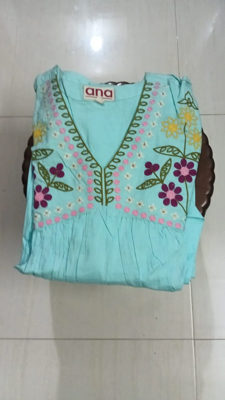 Beautiful blue kurti