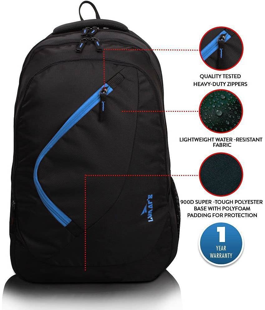 Lunar's 35 Ltrs Blue Backpack view 2