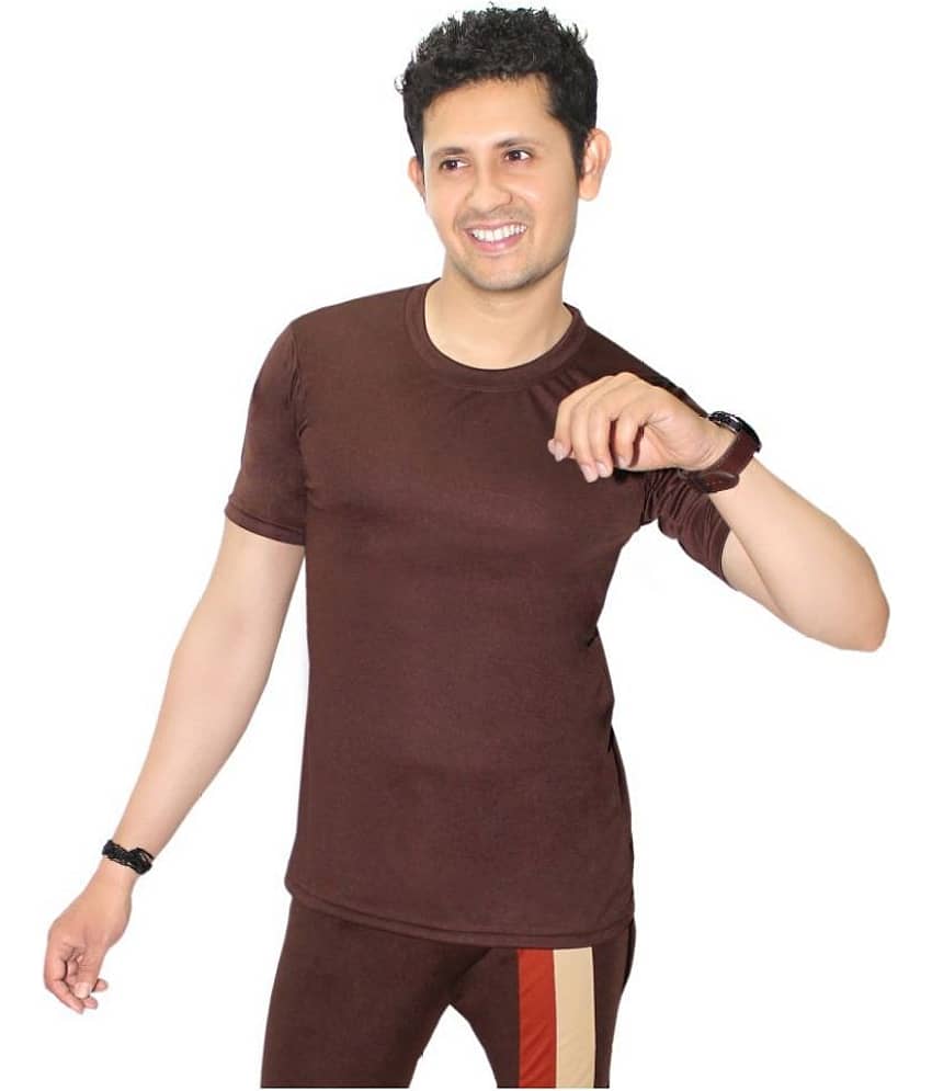 Goodluck Brown Cotton Lycra Trunk view 2
