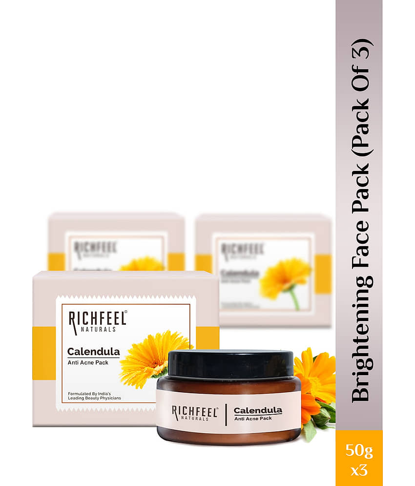 Richfeel - Anti-Marks & Spots Removal Face Pack for Normal Skin ( Pack of 3 )