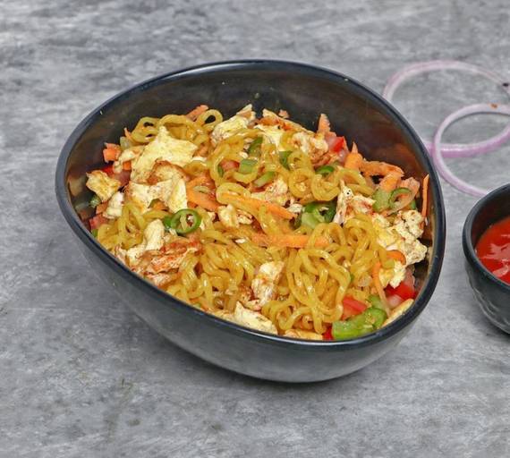 Egg Masala Maggie