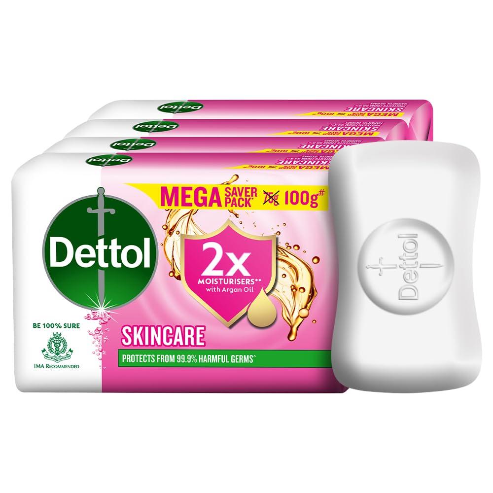 DETTOL SKINCARE SOAP 100 GMS X 4 NOS
