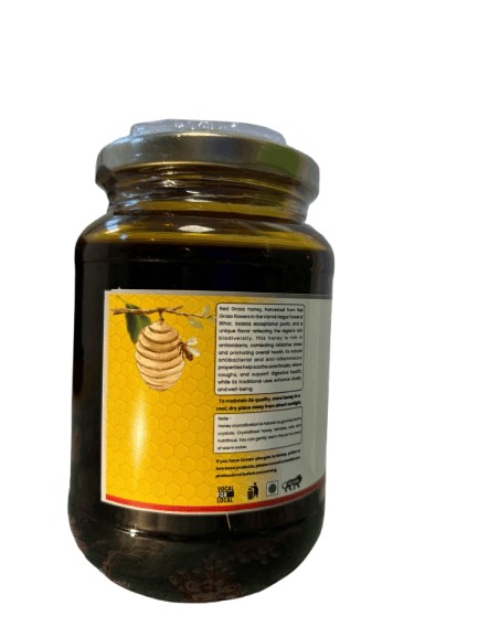 Red Grass Honey - 500gm From Nature's Hive view 2