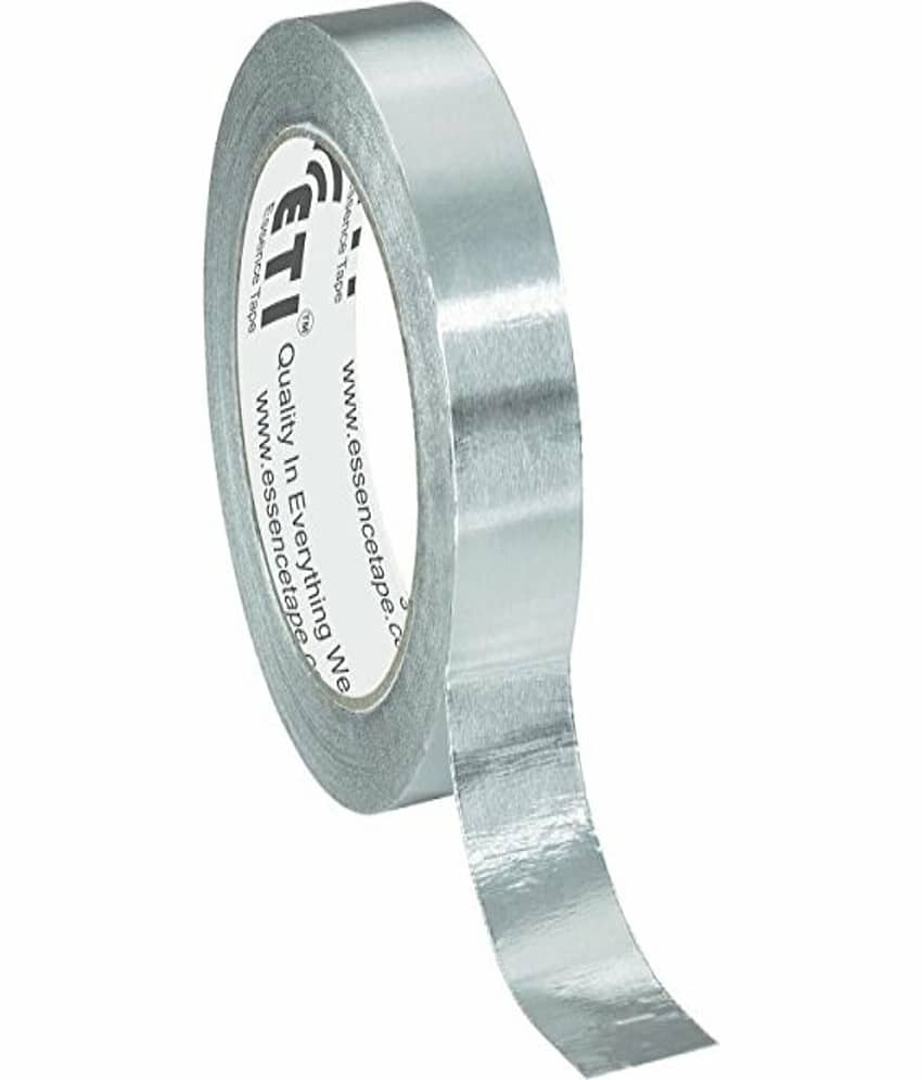 ETI-ALUMINIUM FOIL ADHESIVE TAPE 24mm X 20 Mtr (Pack of 1) view 2