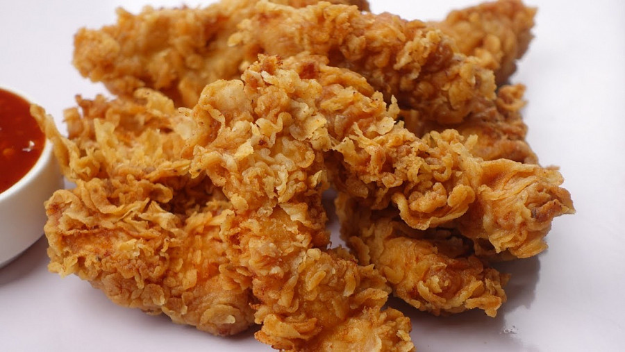 Fried chicken strips 8 pcs[mbh]