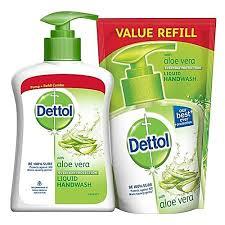 DETTOL HW ALOE VERA 200ML WITH REFILL