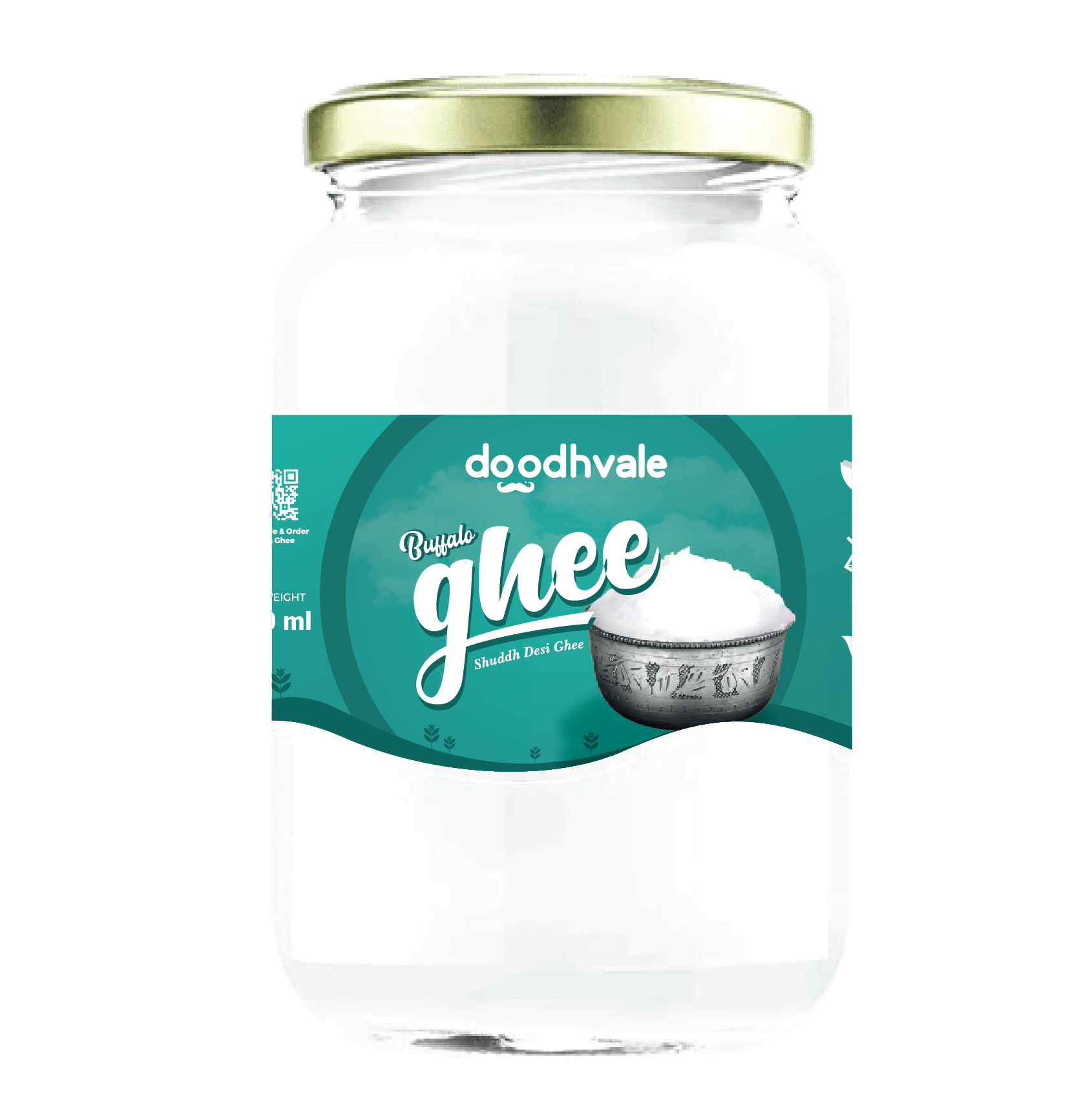 Shuddh Buffalo Desi Ghee Jar Big 900ml