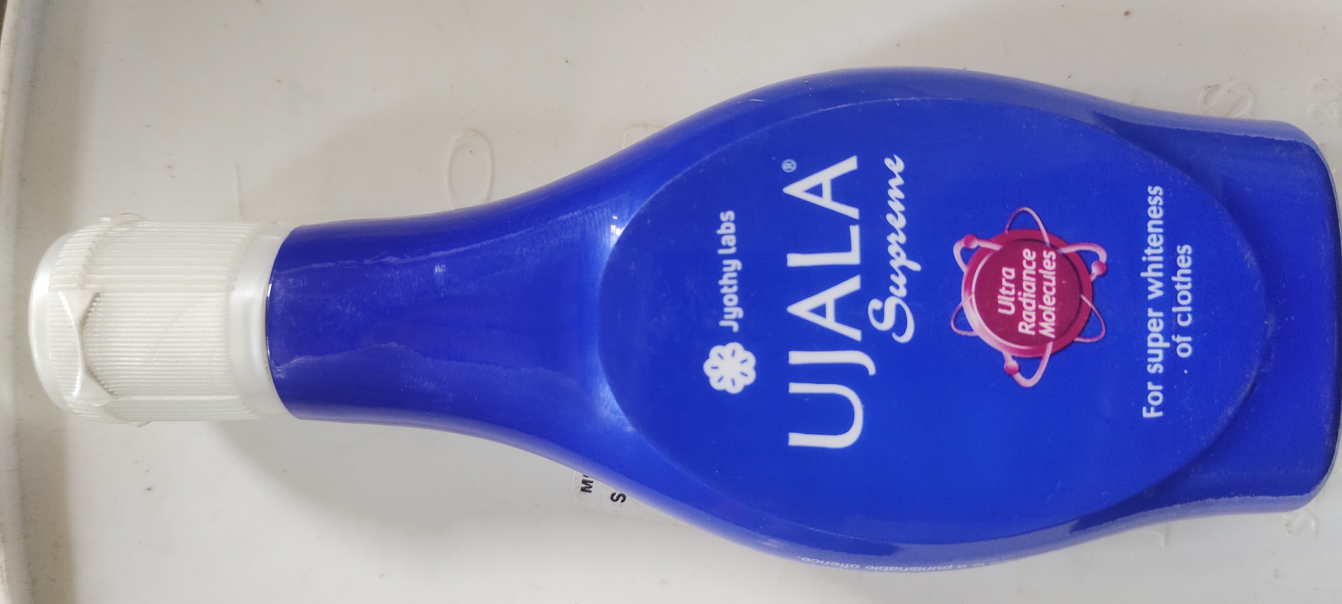 Ujala supreme for super whitness of clothes botel