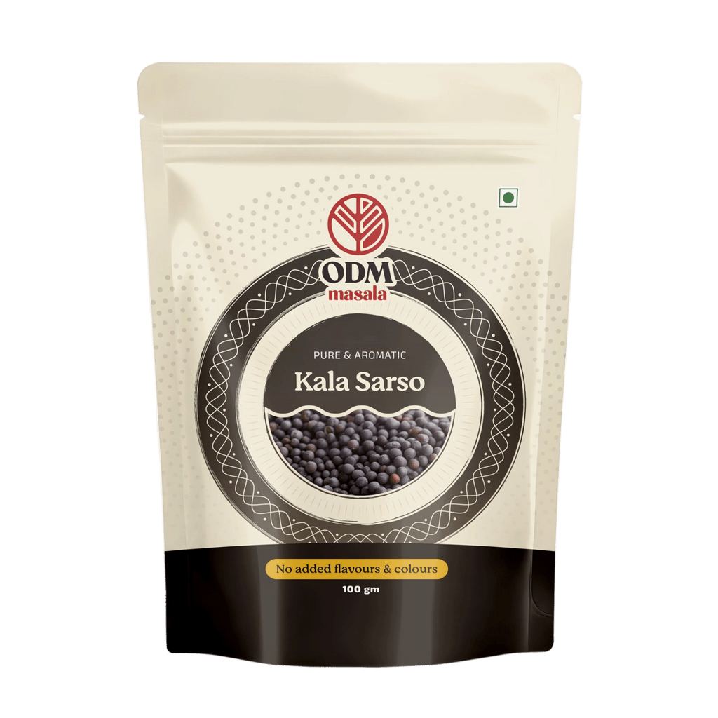 ODM Masala Black Mustard Seeds (Kala Sarso / Rai) - for Tadka