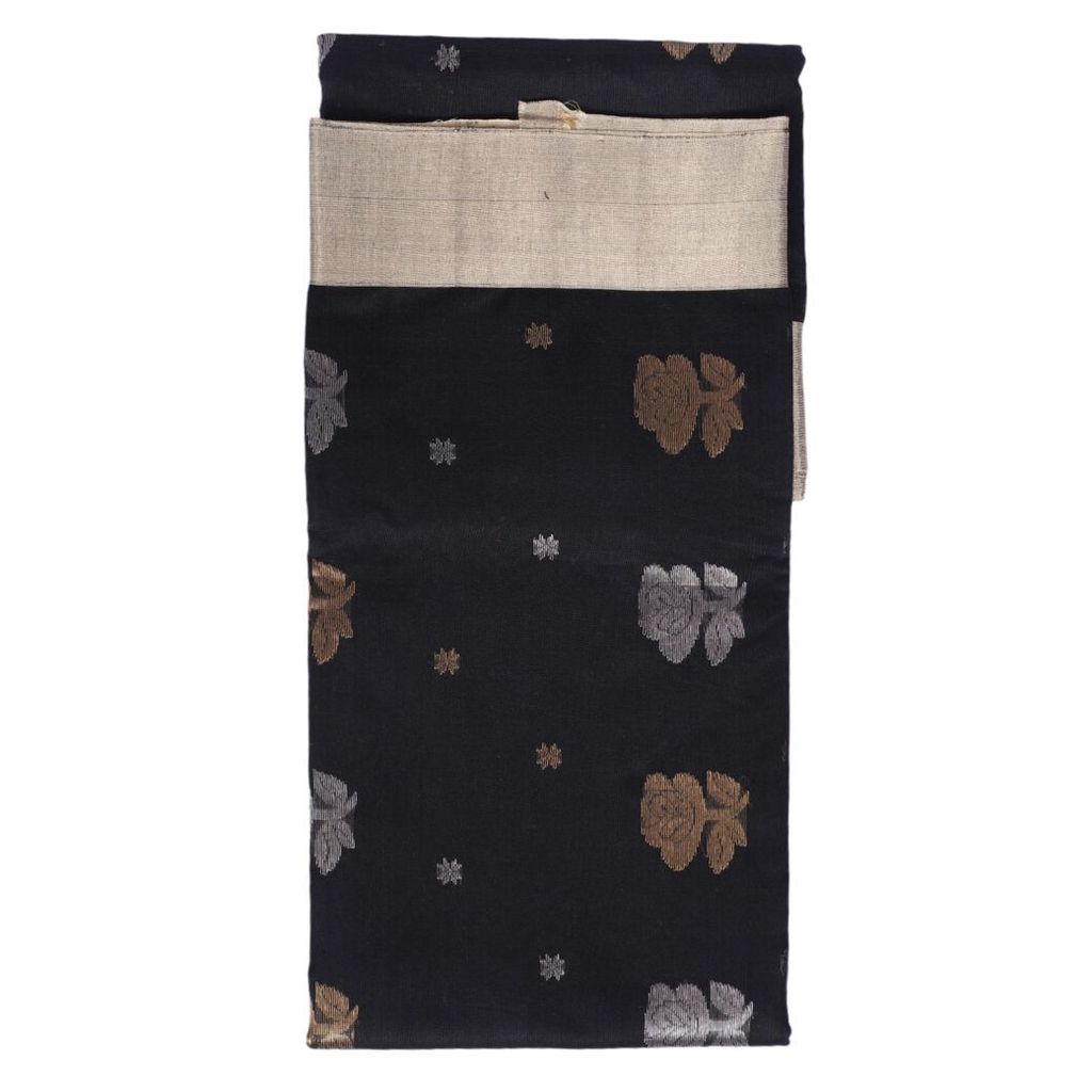 HANDLOOM CHANDERI SAREE WITH BLOUSE (SKU - 1SC105080621 SAREE- 55) view 2