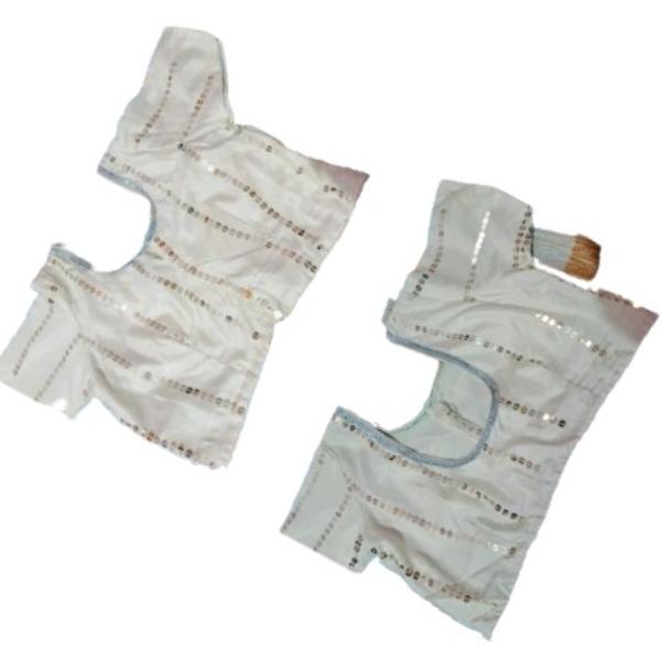 White Design Blouse(Size-24) view 2
