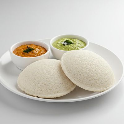 Thatte Idli (2 pieces)
