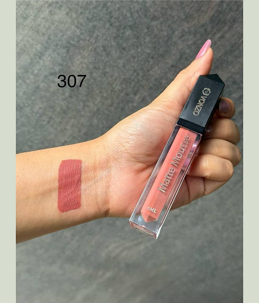 VONZO Maroon Matte Long Lasting Liquid Lipstick ( Pack of 1 )