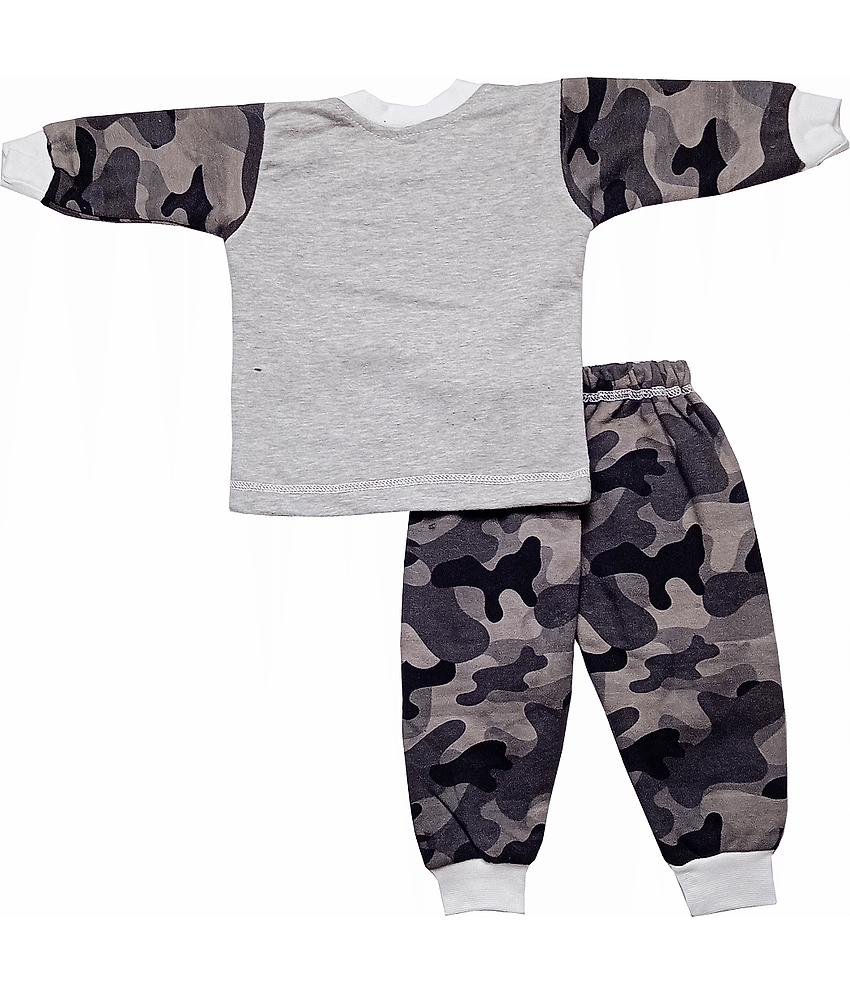 harshvardhanmart.com Pack of 1 Boys Cotton Blend Set ( Tan ) view 2