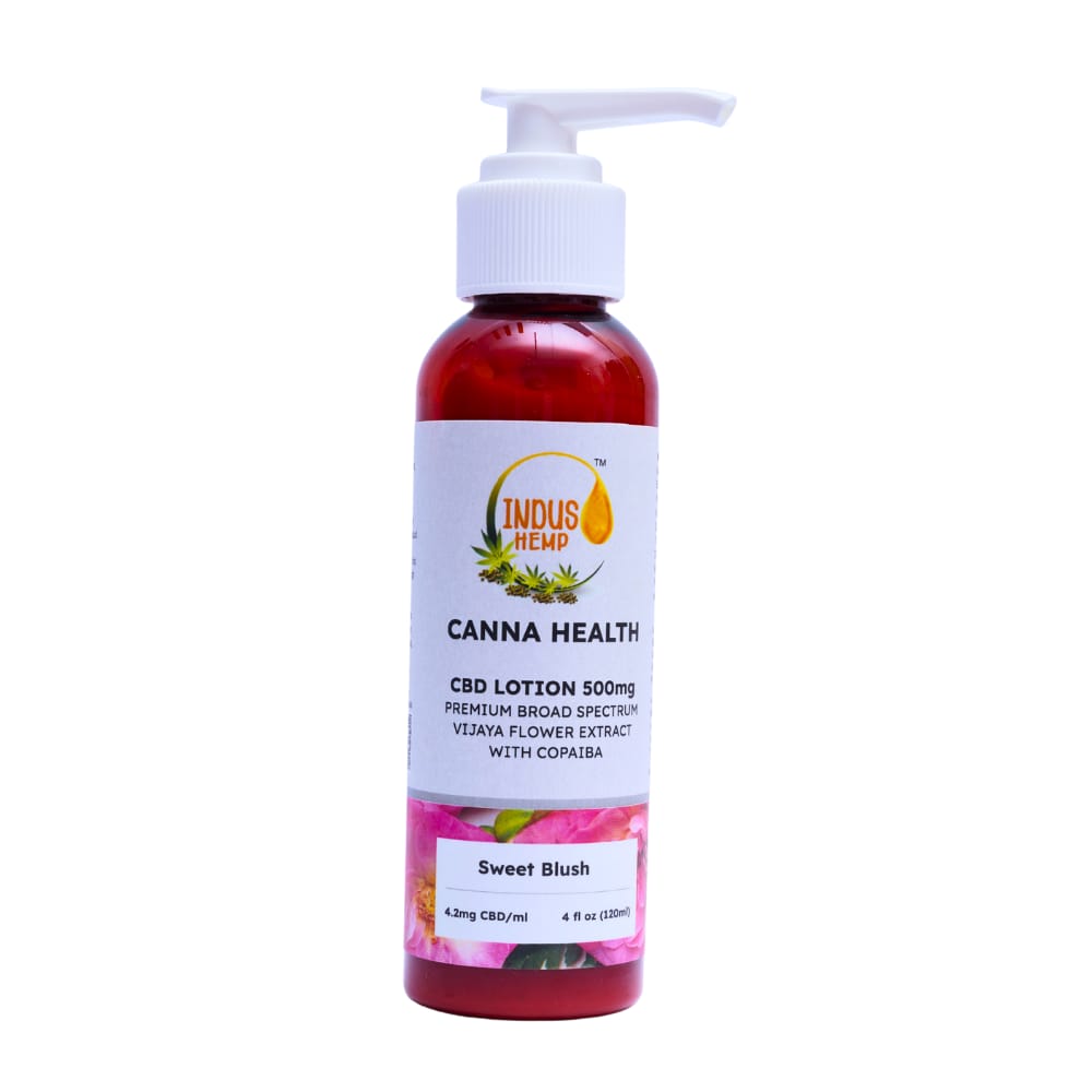 INDUS HEMP CANNA HEALTH CBD LOTION 500mg – SWEET BLUSH view 2