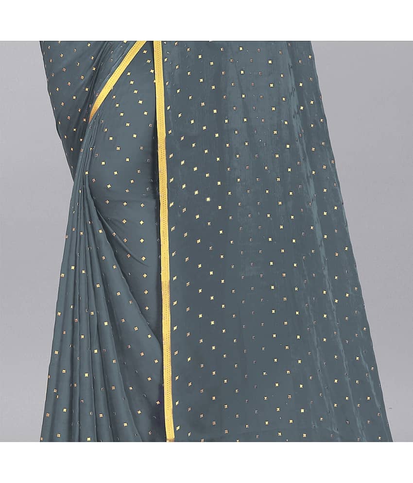 Rhey Chiffon Printed Saree With Unstitched Blouse Piece ( Red ) view 2