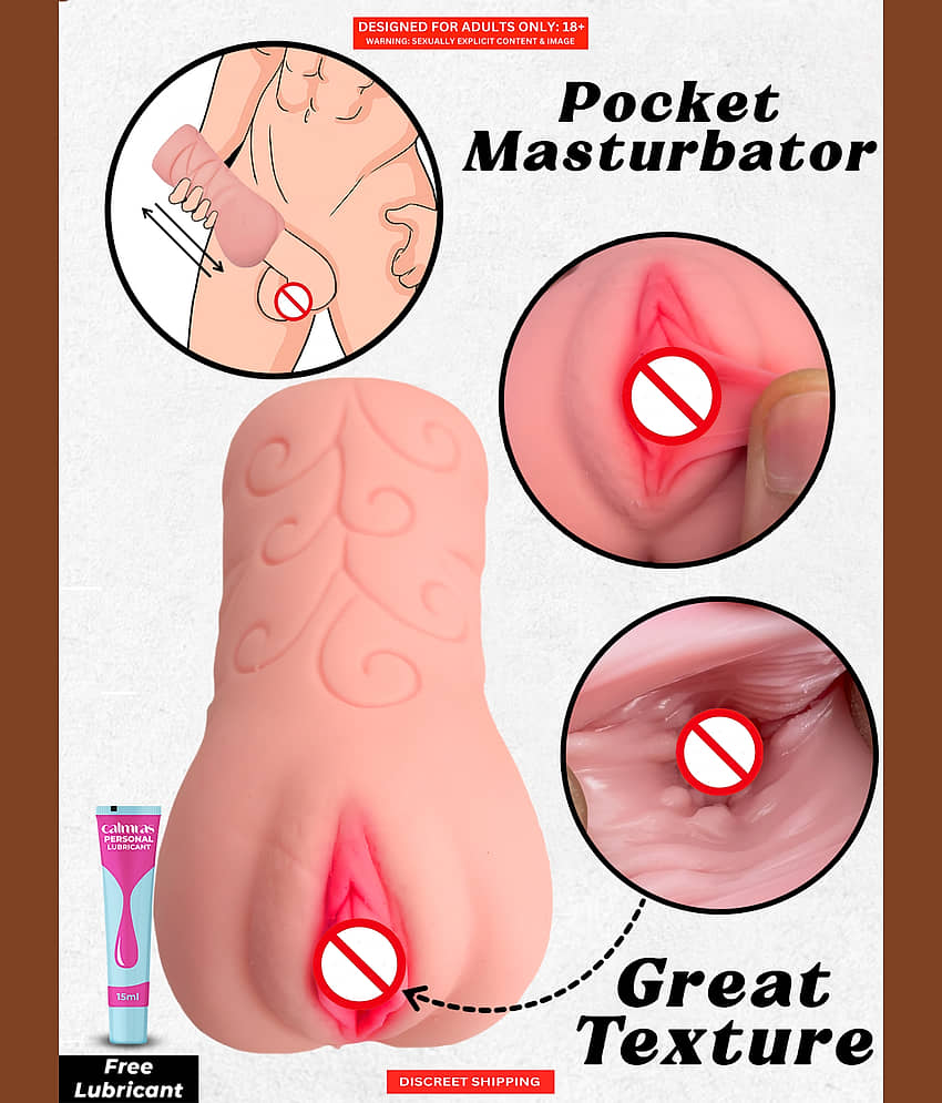 Naughty Nights Soft Silicon Material Masturbator Sex Toy for Men - Pleasure Max Edition, Providing Endless Blissful Moments