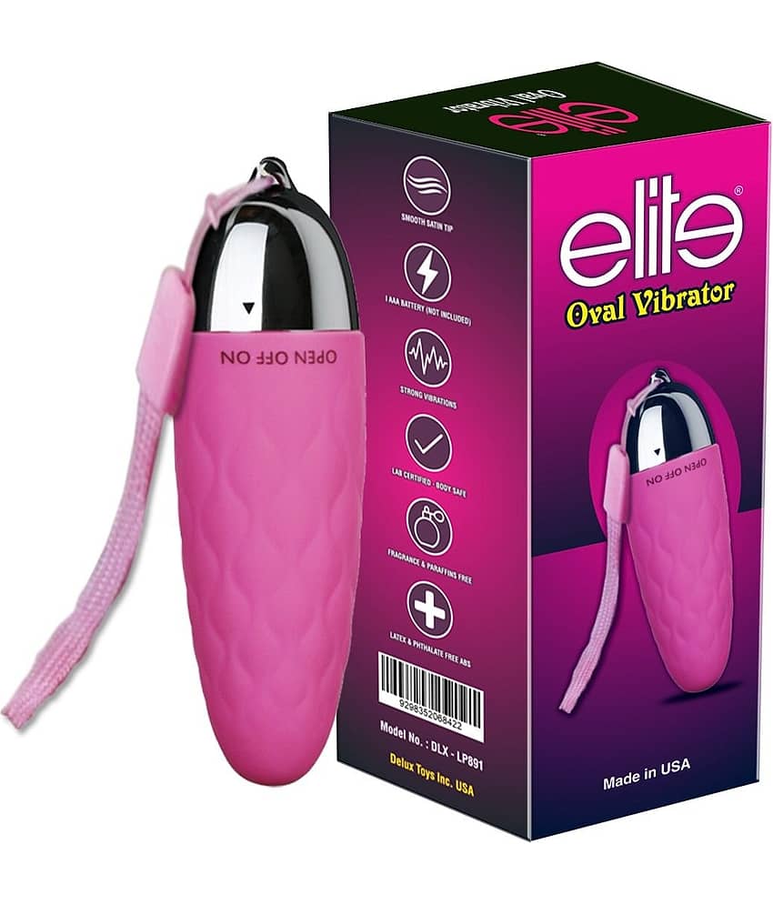 KAMAHOUSE PREMIUM QUALITY OVAL SHAPE VIBRATOR FOR WOMEN