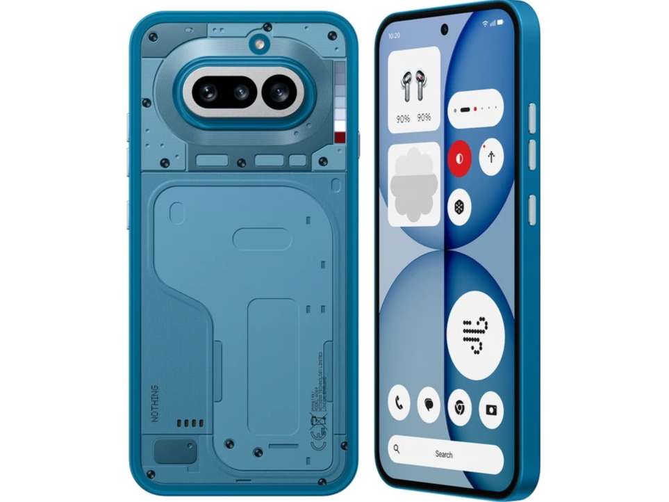 Nothing 4A Smartphone 12GB RAM, 256GB Storage - Blue