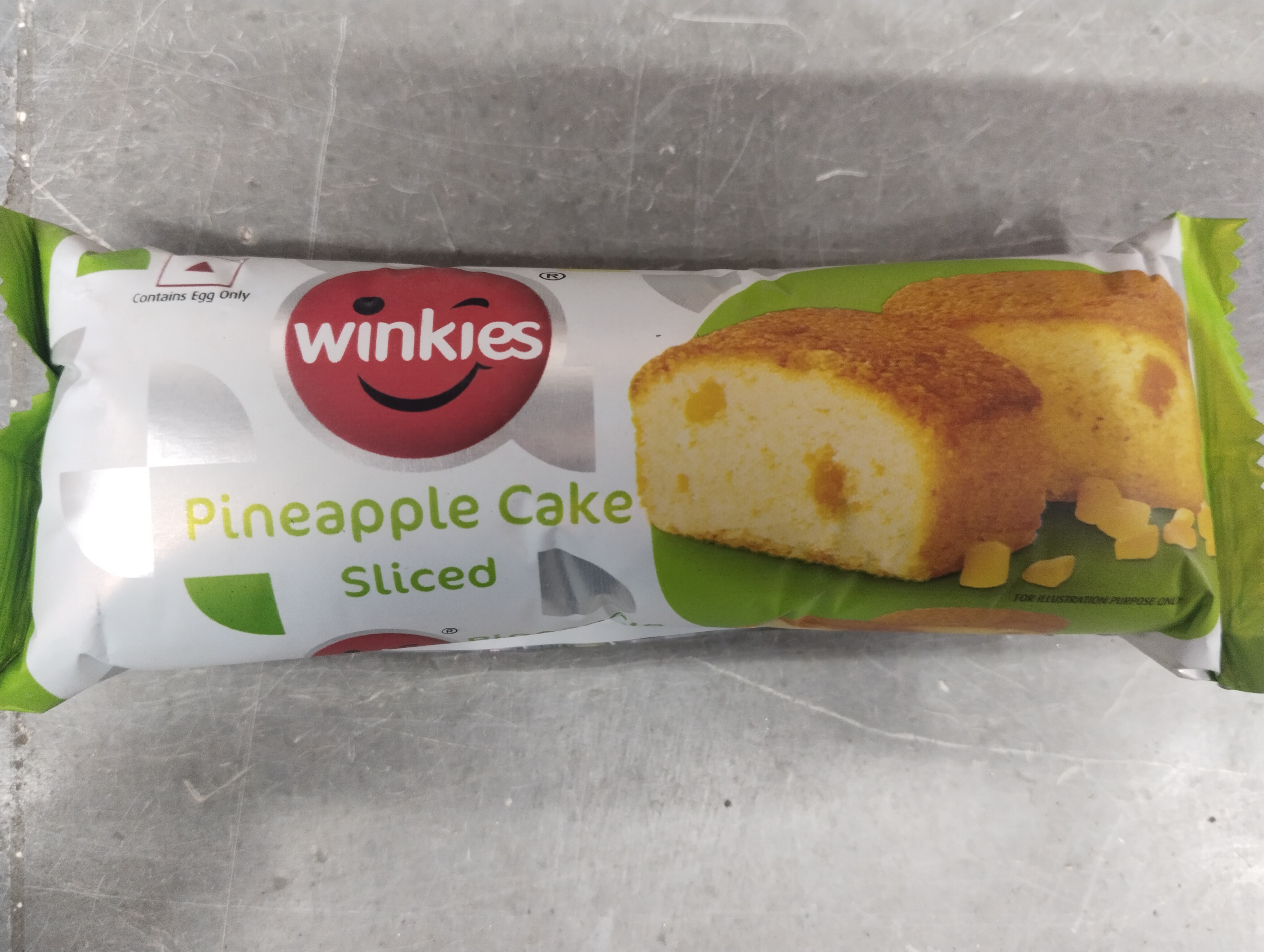 Winkies Pineapple Cake Sliced