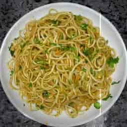 Butter Garlic Noodles Mixed