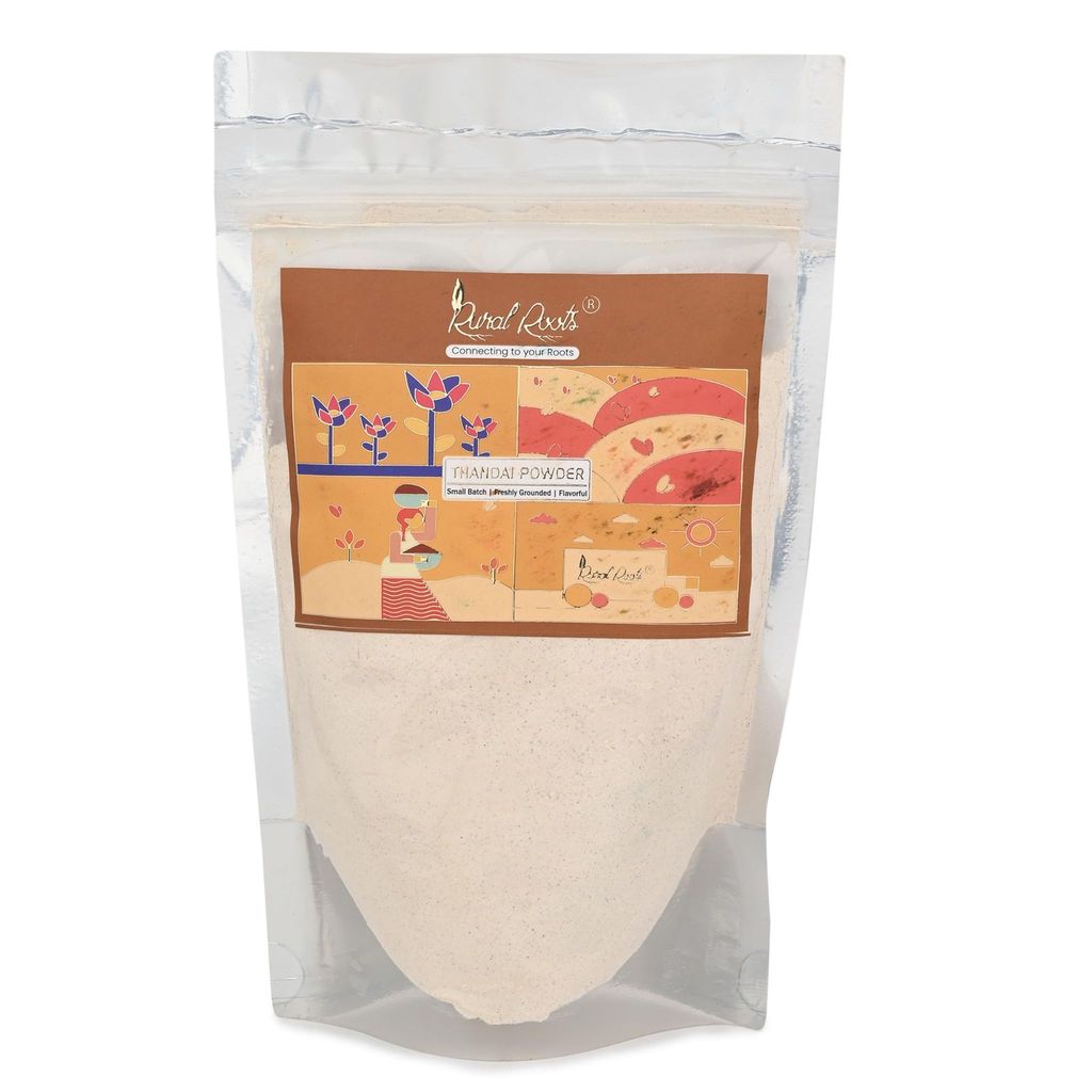 Rural Roots Thandai Mix - 200g | Thandai Powder with Flavor of Dry Fruits & Spices | Authentic Cooling Drink for Milk Mix