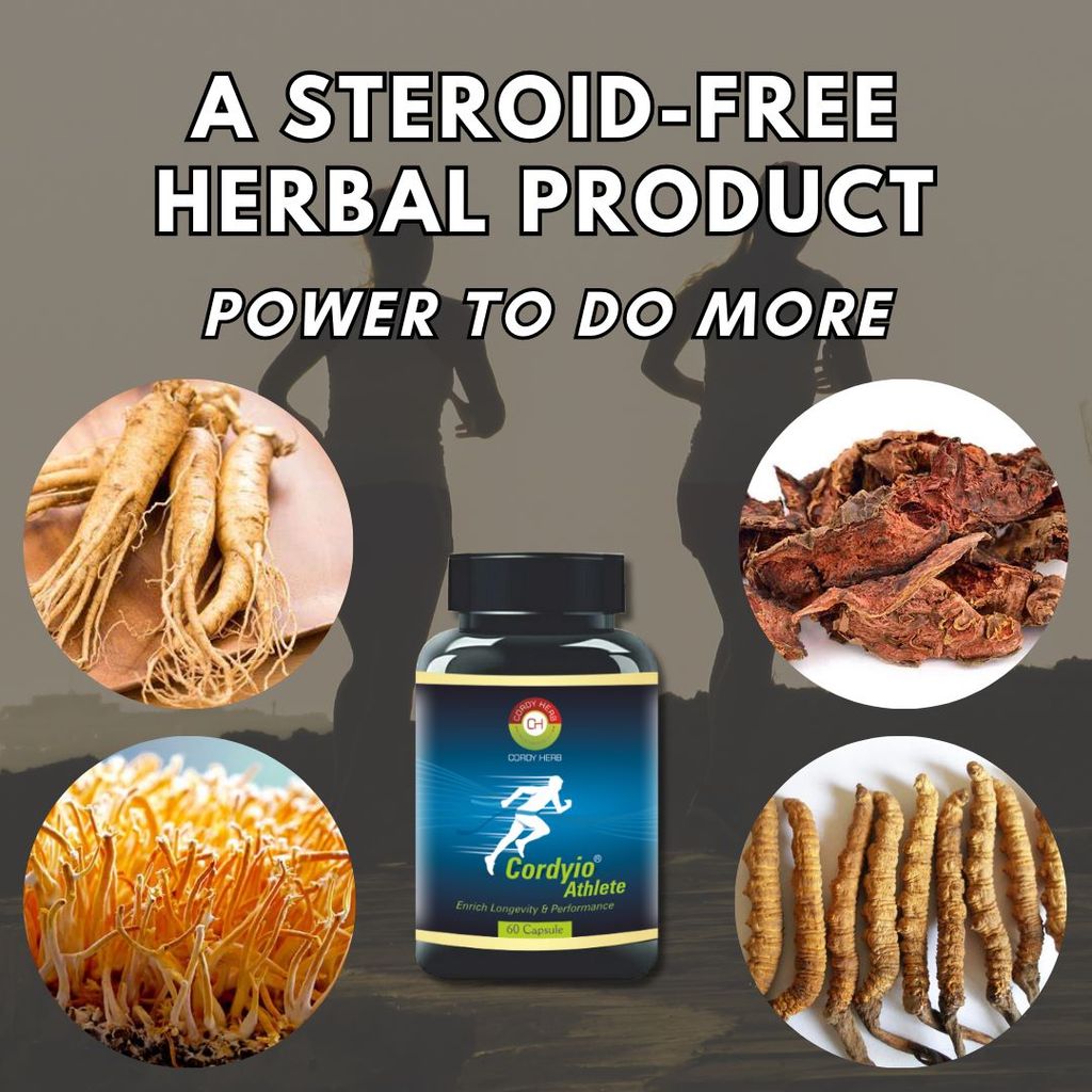 CORDYIO ATHLETE ENERGY BOOSTER CAPSULE