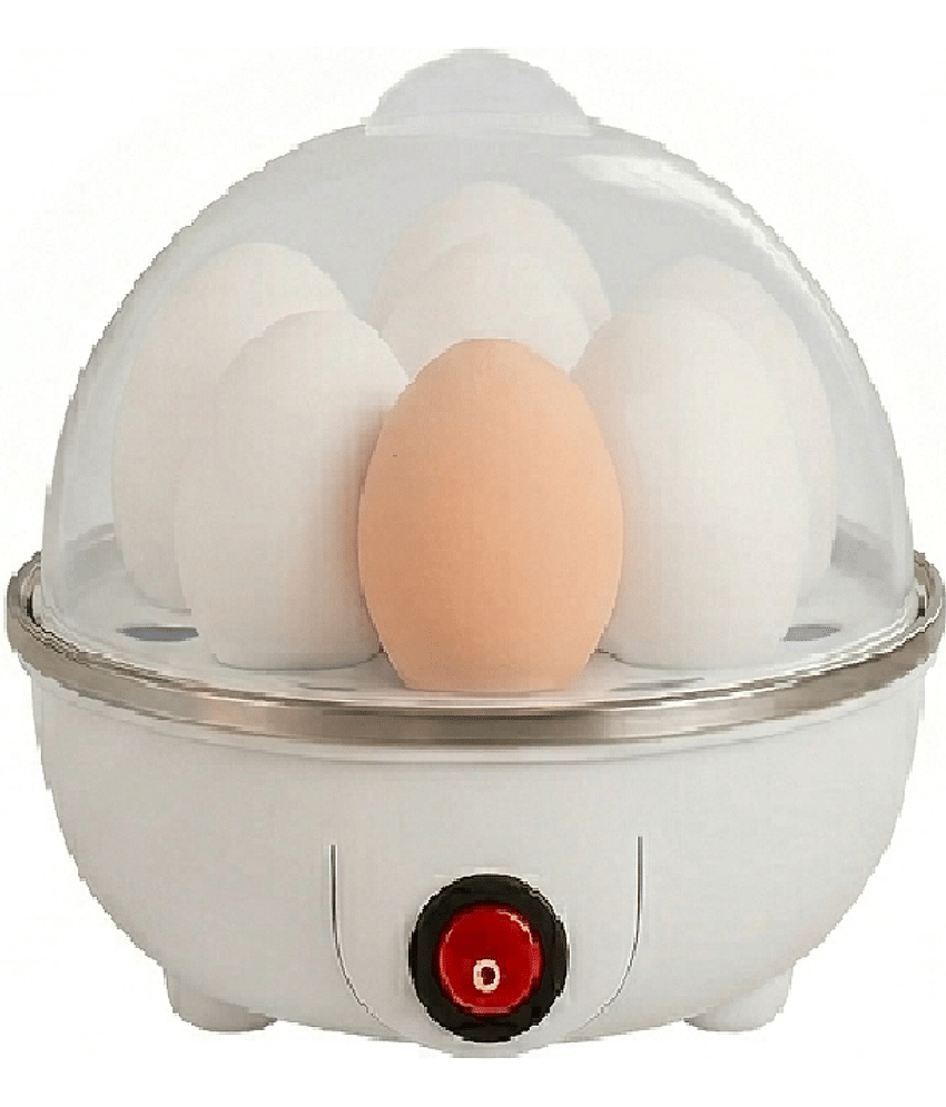 Electric Egg Boiler, Egg Poacher for Steaming, Cooking, Boiling & Frying, Egg Cooker (Blue, Multicolor, 7 Eggs)