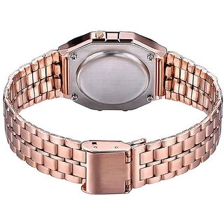Brand Digital 4 Colours Vintage Square Dial Unisex Wrist Watch for Men Watch for Women view 2