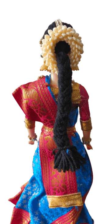 Traditional Indian Decorative Saree Doll view 2