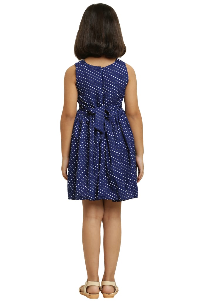 Cutiepie Fancy Blue Frock & Dress For Girls. view 2