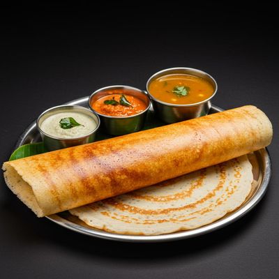 Plain Dosa (Breakfast)