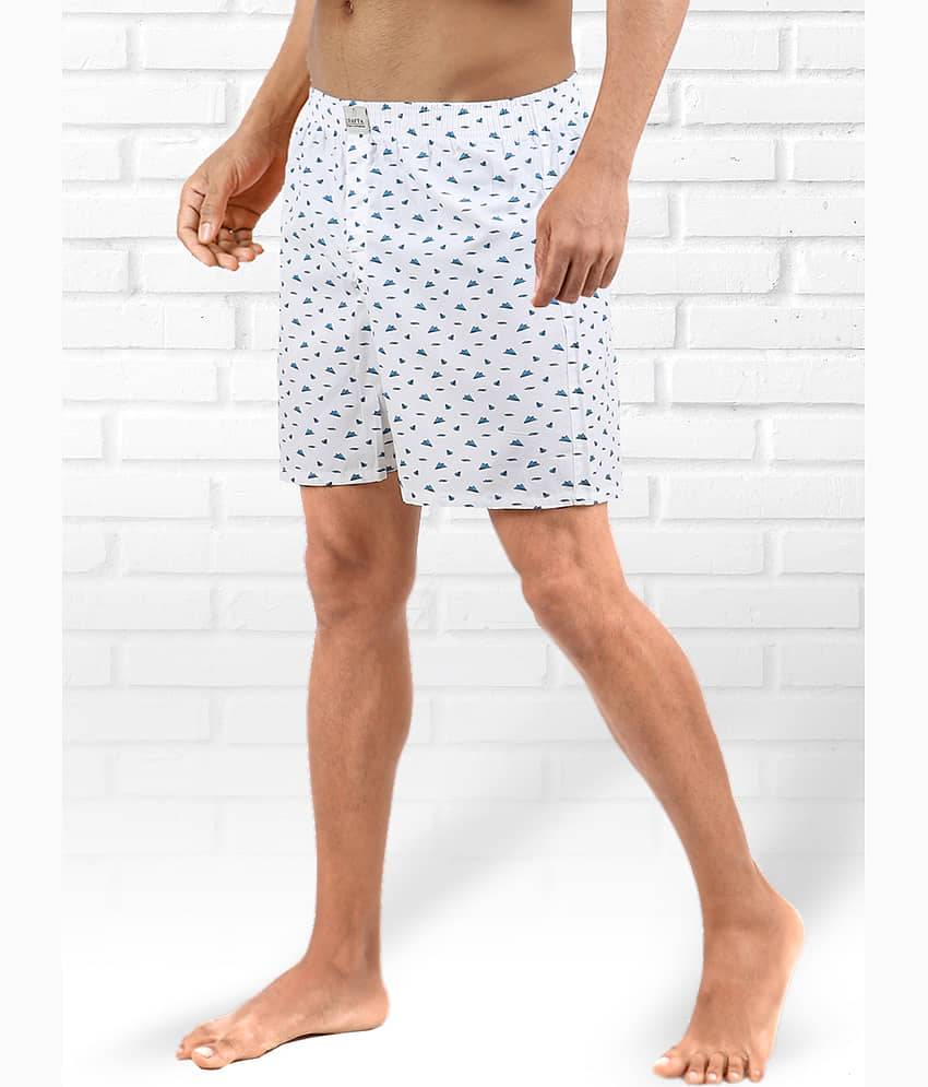 Supersquad Pack of 2 Cotton Boxers For Men's ( Multicolor ) view 2