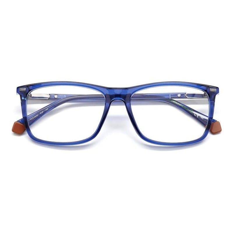 Polaroid Eyeglass Frames - Blue Crystal Frame view 2