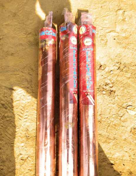 AVON EARTHING COMPANY Electrode Od of 80 Mm Length of 3 Mtr Full Copper with b.f.c. Bag 25 Kg view 2