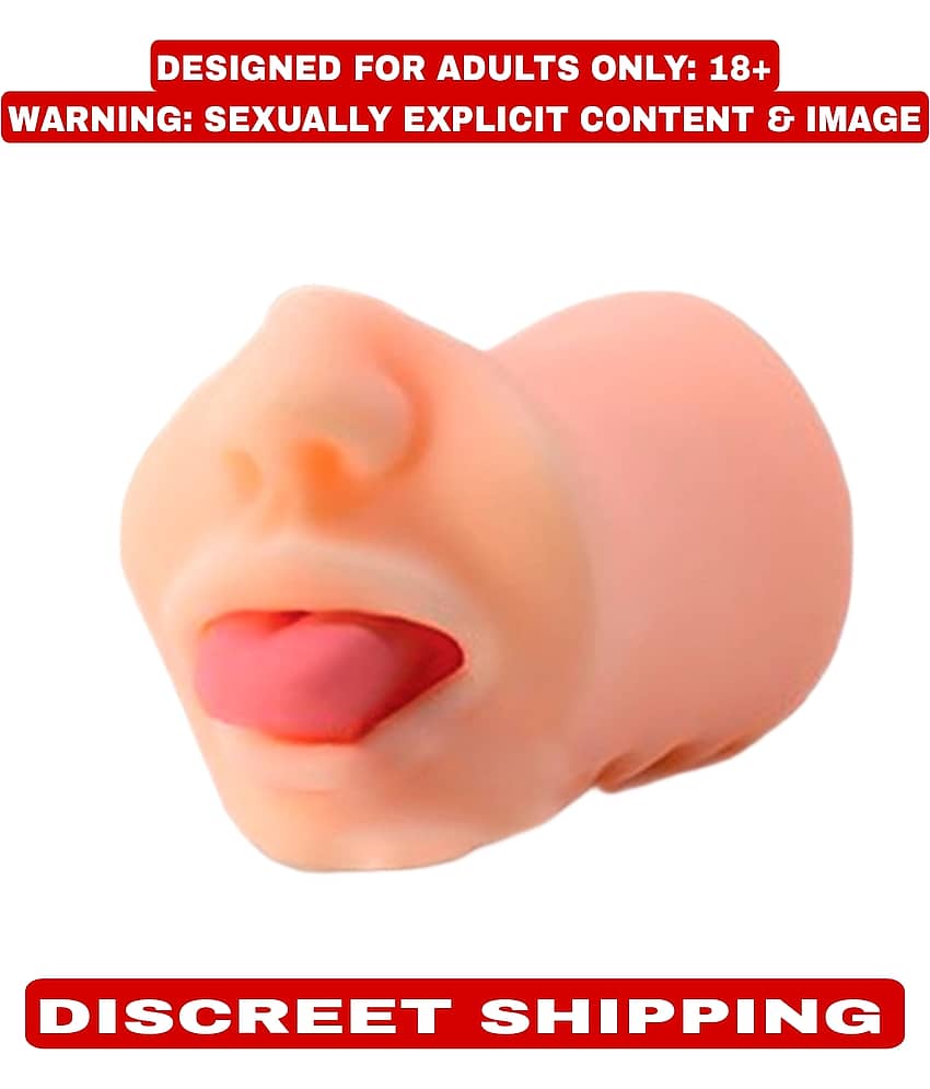KAMAHOUSE Pocket Pussy with Real Mouth and Tongue Masturbator Low Price Sex Toy For Men
