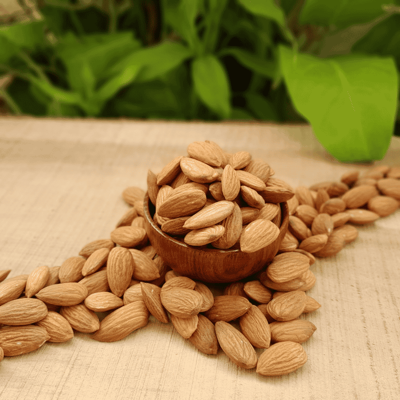 SiriGrains Premium Almonds 250g (Badam) | Whole Natural Almond Kernels | Crunchy California Almonds | Premium Dry Fruits for Daily Snacking, Breakfast, Baking & Gifting view 2