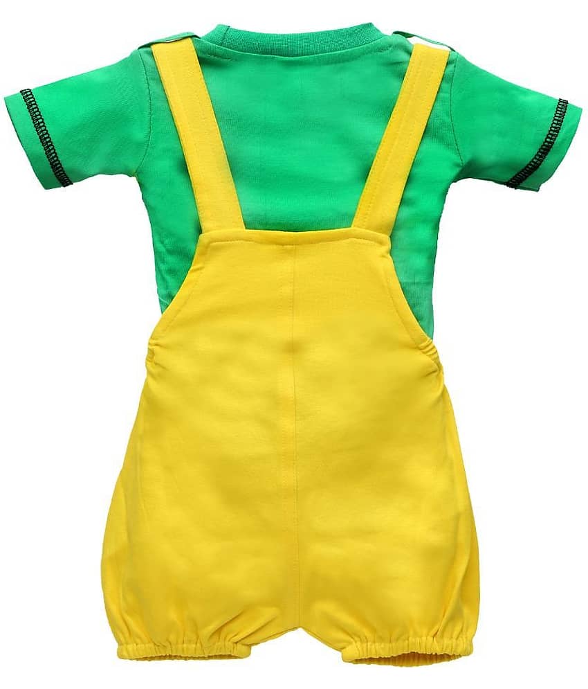 Zadmus Unisex for Baby Cotton Bodysuit ( Green ) view 2